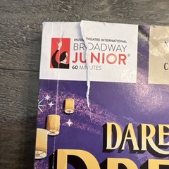 Disney Dare to Dream JR Actor’s Script Broadway Junior MTI Hal Leonard Book