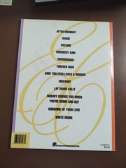 The Best Of Eric Clapton Bass Tab Recorded Versions Songbook Hal Leonard Music