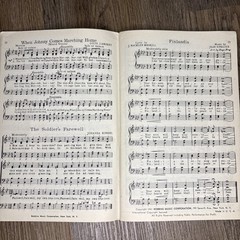 1941 SONGS FOR AMERICA SHEET MUSIC SONGBOOK SCHOOL, CLUB, ASSEMBLIES, CAMP VTG.