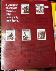 Bluegrass Songbook by Peter Wernick For Guitar & Banjo 1976 130+ Songs