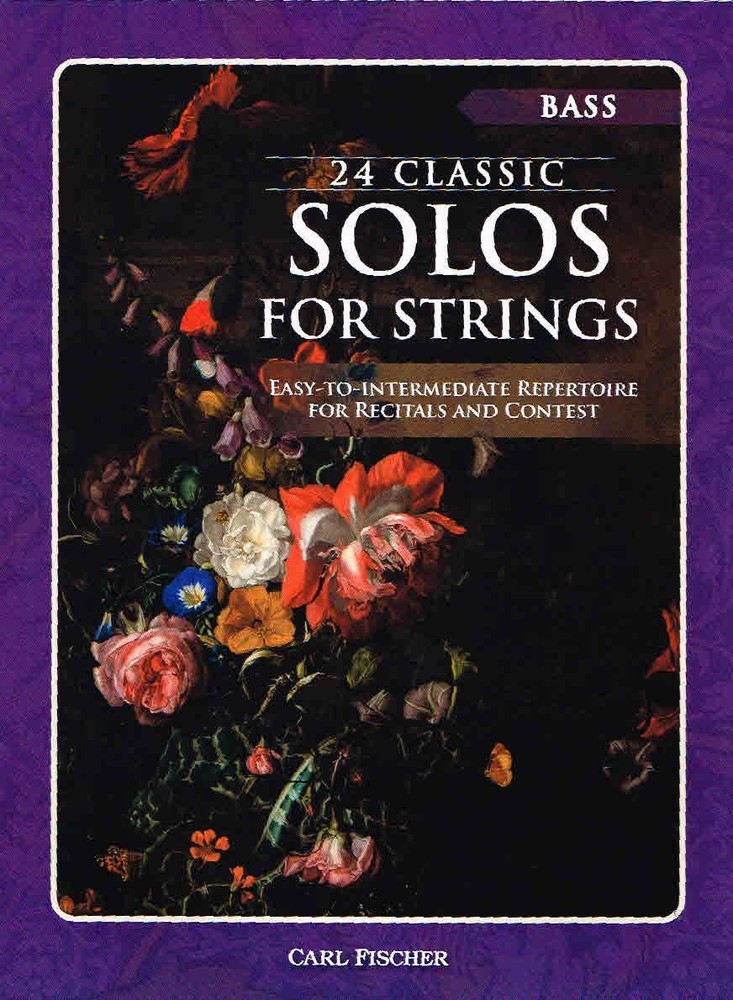 24 Classsic Solos for Strings (Bass) – Easy to Intermediate (BF177)