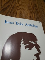 James Taylor Anthology Piano Vocal Artist Songbook Folk Easy Listening Vtg VGC