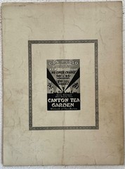 Rare 1931 At the Canton Tea Garden With You Dan Russo Fox Trot Sheet Music