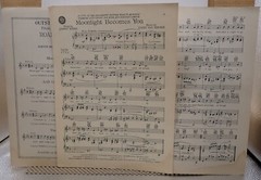 Moonlight Becomes You – Johnny Burke & Jimmy Van Heusen – Sheet Music 1942