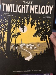 P 3-pack Of Vintage 9×12 Sheet Music