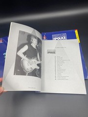 POLICE GUITAR TAB MESSAGE IN A BOX COMPLETE 4 VOLUMES SONGBOOK RARE TABLATURE