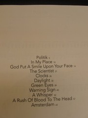Coldplay – A Rush of Blood to the Head Piano/Vocal/Guitar Artist Songbook