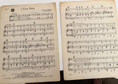 Cole Porter CAN-CAN Sheet Music Lot 6 Pieces 1953 Broadway + 1960 Film Sinatra