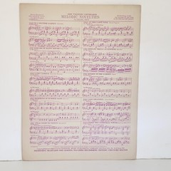 Antique 1901 Easter Hymn Piano Sheet Music by Jas J Freeman