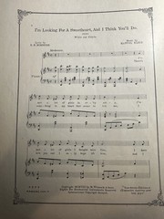 1908 11×14 Revue sheet music SPORTING DAYS (Baseball Collectors See My Note)
