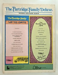 The Partridge Family Deluxe Double Souvenir Album Songbook 1970 Sheet Music
