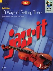 Jazz it Violin & Piano Sheet Music David Cullen Play-Along Book CD Pack