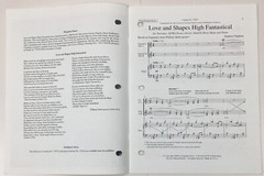 Love and Shapes High Fantastical SATB Chorus English Horn Harp Piano Sheet Music