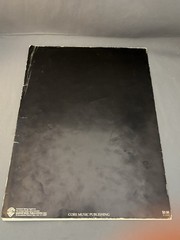 RUSH « TOM SAWYER » SHEET Music Core Publishing 1981 Getty Lee Neal Peart Rare