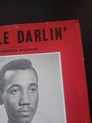 Vintage 1957 Maurice Williams Little Darlin&rsquo; Sheet Music Acceptable