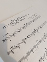 The Guitar In Italy For Classical Guitar Rare Sheet Music Book,1972 Edition