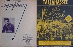 Lot of 40 Vintage 1940s Sheet Music Pieces All G or VG Pkg 2
