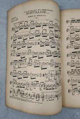 Benvenuto Terzi Guitar Sheet Music Classical Italian Op 1 Nostalgie 1926 Italy