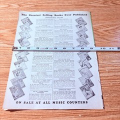 The Irish Washerwoman Piano Solo Sheet Music By Mort H. Glickman Calumet 1935