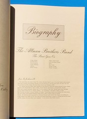 The Allman Brothers Band Brothers and Sisters Song Book 1974 Sheet Music