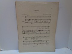 « Sylvie » 1904 Sheet Music. Ben Pierce Pictured on Cover. Voice with Piano Accomp