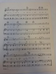 Journey Sheet Music Open Arms 1981 Steve Perry, Piano, Vocals, Guitar Vintage