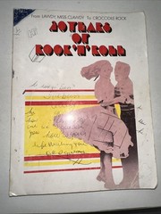20 Years Of Rock N&rsquo; Roll Sheet Music Book Lawdy, Miss Clawdy to Crocodile Rock