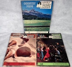 Sight & Sounds SPEED Sheet MUSIC Country Pop Folk Rhythm Mood PIANO ORGAN GUITAR