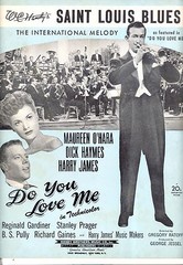 DO YOU LOVE ME « Saint Louis Blues » Harry James Maureen O&rsquo;Hara Dick Haymes