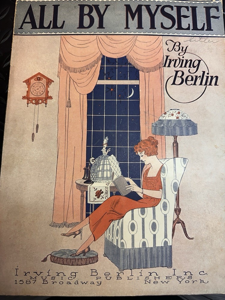 P 9×12 4-pack Sheet Music By IRVING BERLIN