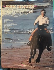 Vintage 1975 Cherry Lane Music Co John Denver Windsong Sheet Music & Lyrics Book