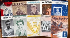 Lot of 10 Sheet Music: Ray Stevens,B Manilow, Maurice Chevalier, Johnny Mathis +
