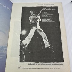 Who&rsquo;s Next The Who Songbook 1971 PB Piano Vocal Easy Piano/Easy Organ