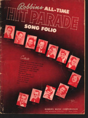 ROBBINS ALL-TIME Hit Parade Song Folio 1943 Robbins Music Corp Various Artists