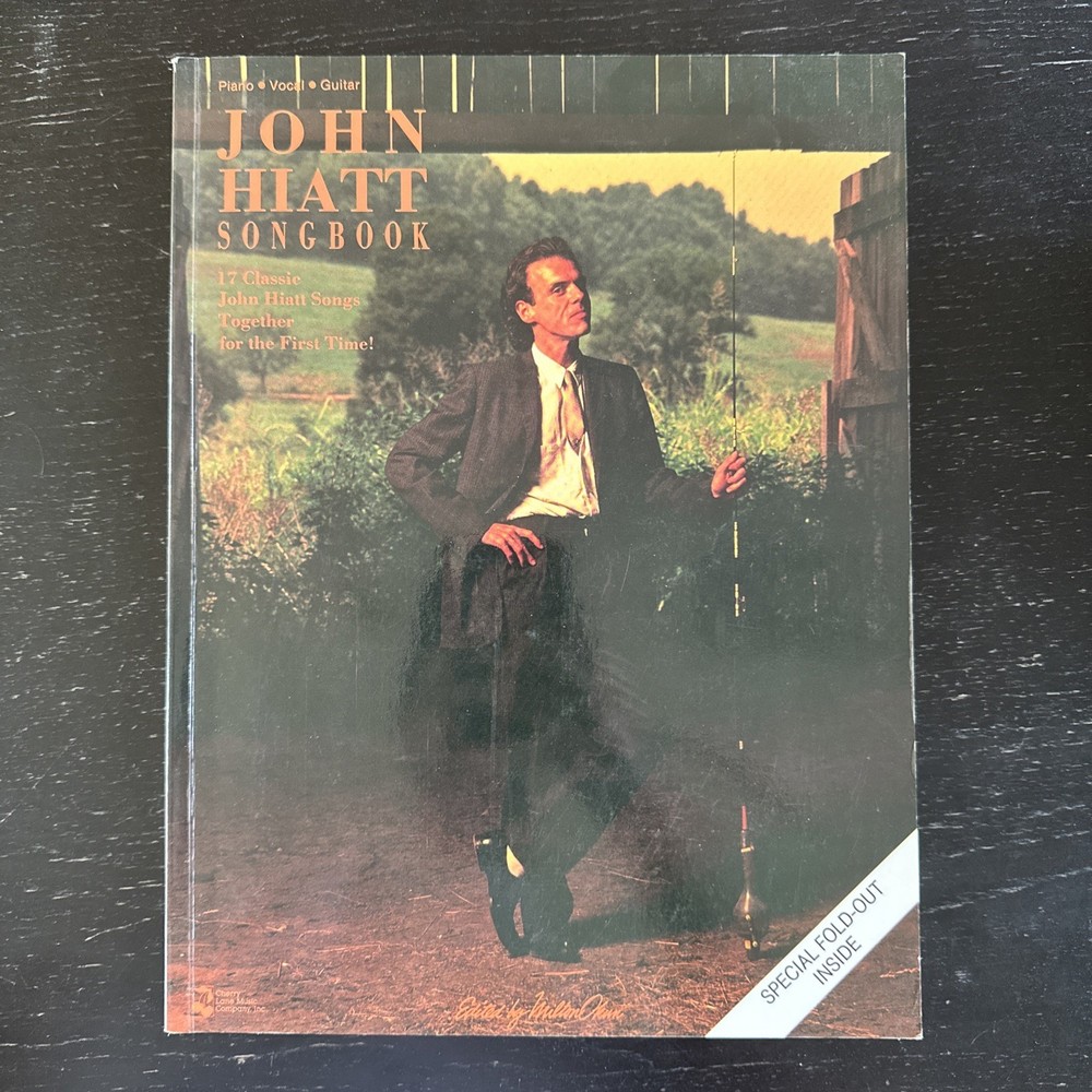 John Hiatt Songbook Piano Vocals Guitar 17 Songs!