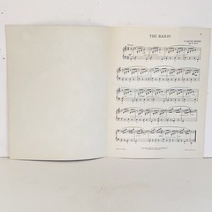 Antique 1920 The Banjo Piano Solo Sheet Music by N Louise Wright