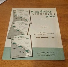 WHITE CHRISTMAS movie Irving Berlin Sheet Music Bing Crosby 1954