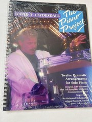 Vintag 1991 David T. Clydesdale Piano Project Sheet Music Book Solo Piano SEALED