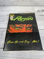 VTG Poison Open Up and Say Ahh 1988 Hal Leonard Guitar Tab Sheet Music Songbook
