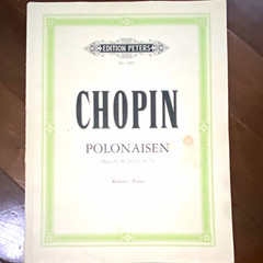 Edition Peters Chopin Polonaises Op. 26, 40, 44, 53, 61, 71 Piano (MPN 1909)