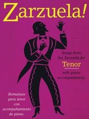 Zarzuela Tenor Piano Vocal Sheet Music Book NEW 014036597