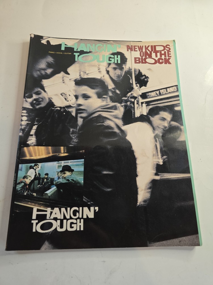 New Kids On The Block NKOTB Hanging Tough 1989 Songbook 56 pages