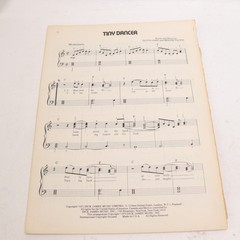 Elton John Bernie Taupin Piano Voice Songbook 1973 Dick James