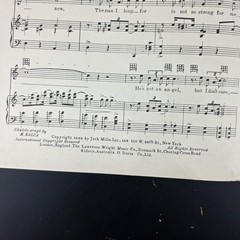 I Must Have That Man Sheet Music from BLACKBIRDS of 1928 Fields McHugh P/V/G