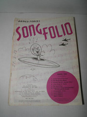 Vintage Armed Forces Song Folio Sheet Music 1959 Lot of 25 GUC