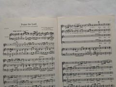 Praise the Lord G F Handel, Arr. Hal Hopson Choral Sheet Music Mixed Voices SATB