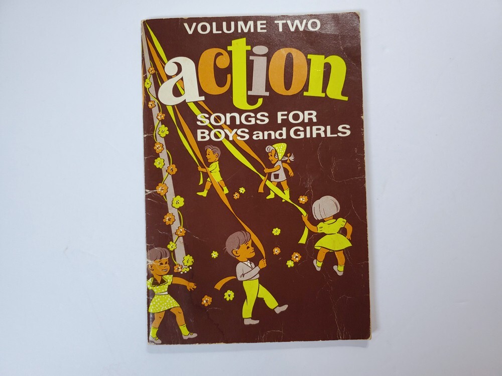 Vintage 1947 ACTION Volume 2 Gospel Song Book For Boys & Girls Alfred B. Smith