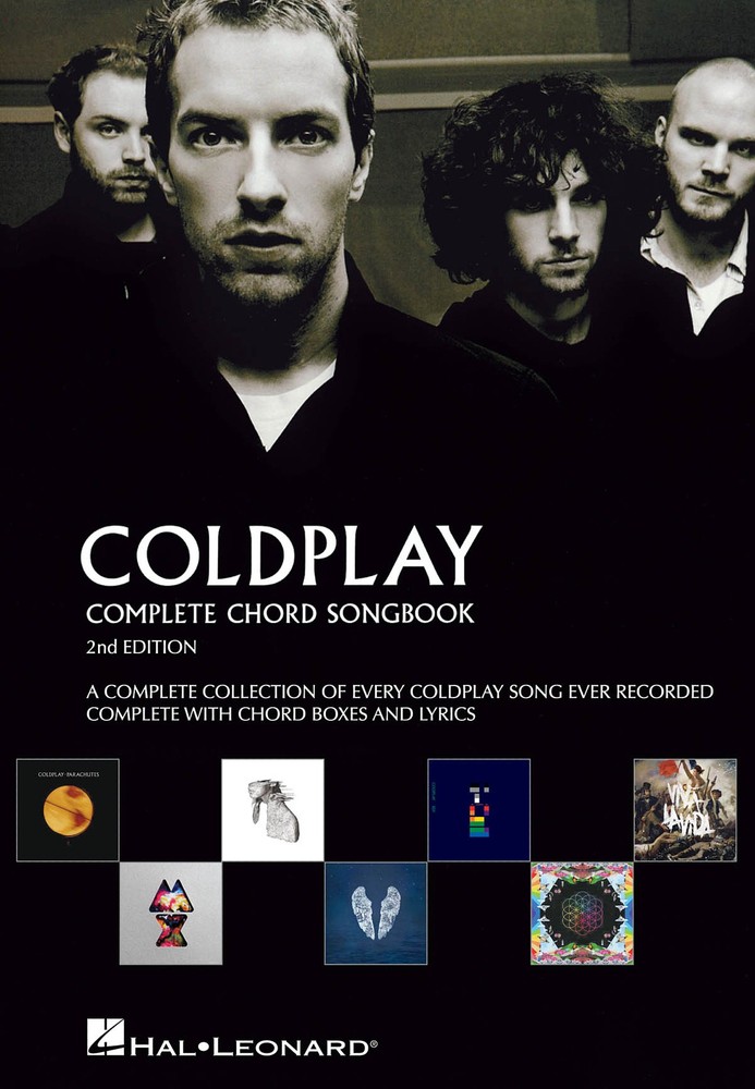 Coldplay Complete Guitar Chord Songbook 2nd Edition Lyrics 128 Songs 6×9 Book