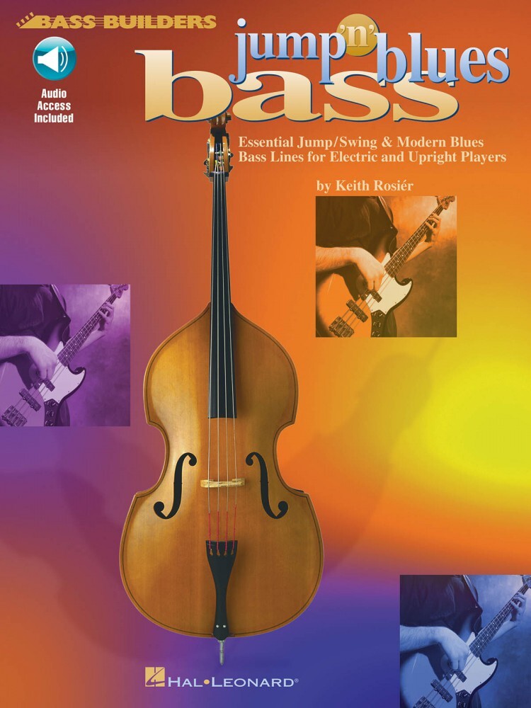Jump &lsquo;n&rsquo; Blues Bass Sheet Music Bass Builders Book and Audio NEW 000695292