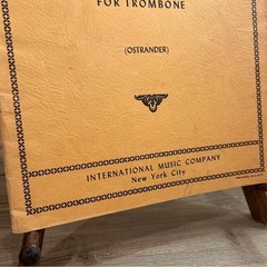 Vintage 1961 Paudert 24 Studies Trombone Ostrander IMC